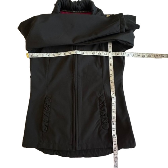 Mondetta Women's S/XS Black Fully Zip UP Windbreaker Rain Sporty Athletic Jacket - Picture 10 of 15